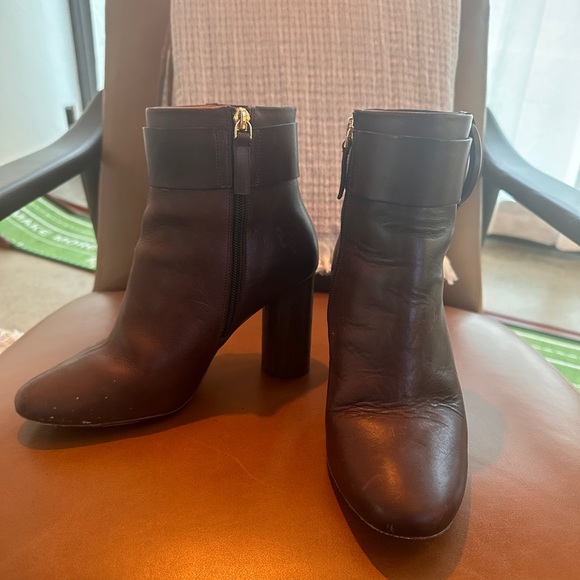 Sezane High Sara Boots in Natural Heritage Leather, size 7 - Picture 3 of 9